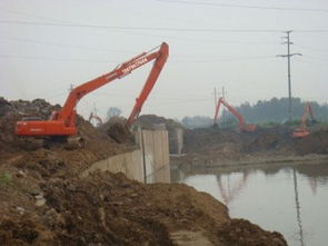 图 上海普陀区130挖掘机出租土石方工程和市政道路施工 上海租赁